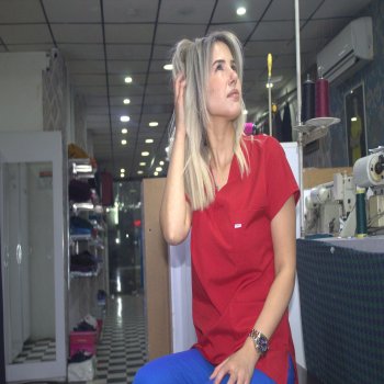 Kırmızı Terikoton Tek Üst